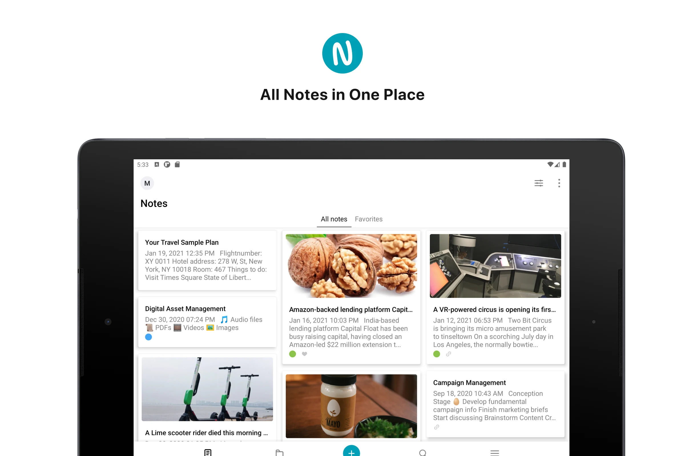 Nimbus Note - Useful notepad screenshot